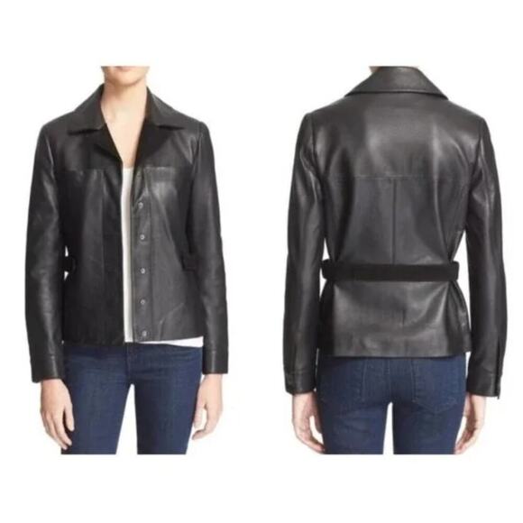 Veda 'Calder' Suede & Leather Jacket Size Small - Picture 1 of 9